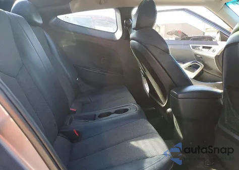 2012 Hyundai Veloster z USA, uszkodzony, nr VIN KMHTC6AD0CU082412